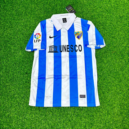 Camiseta de fútbol retro de local del Málaga CF 2012/13 de Roque Santa Cruz