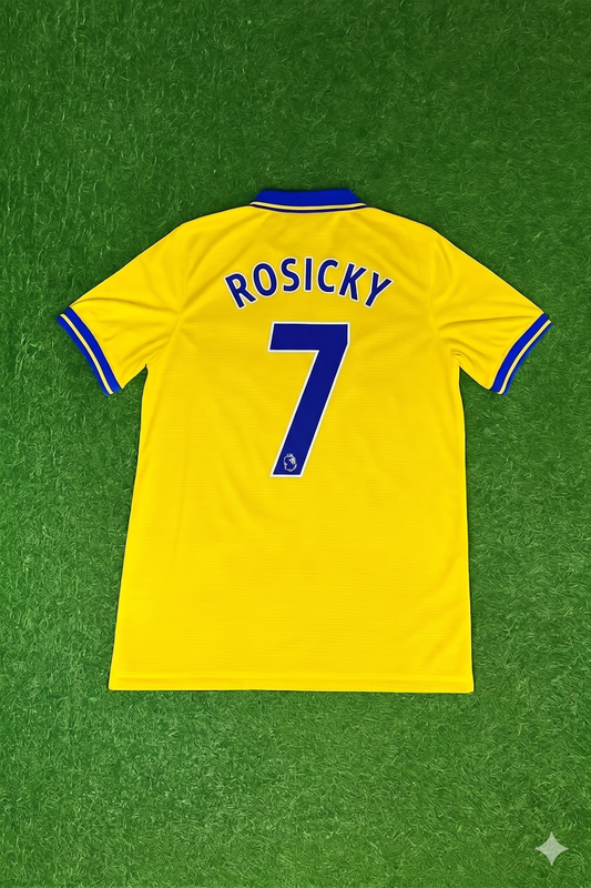 Tomas Rosicky – Arsenal 2013/2014 Maillot rétro jaune Trikot Maillot de foot