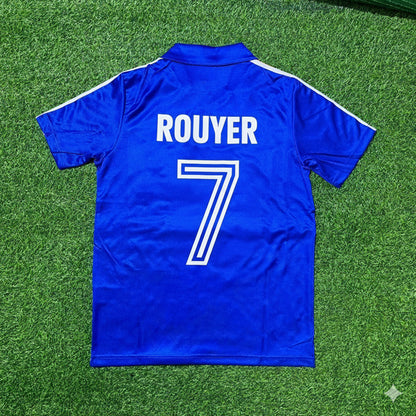 Olivier Rouyer Frankreich 1982 WM Retro Fußballtrikot