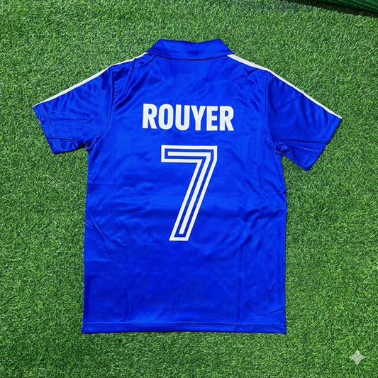Olivier Rouyer Frankreich 1982 WM Retro Fußballtrikot