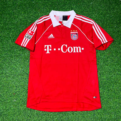 Bayern Munich 2005/06 Bundesliga Red Home Retro Football Jersey – Claudio Pizarro
