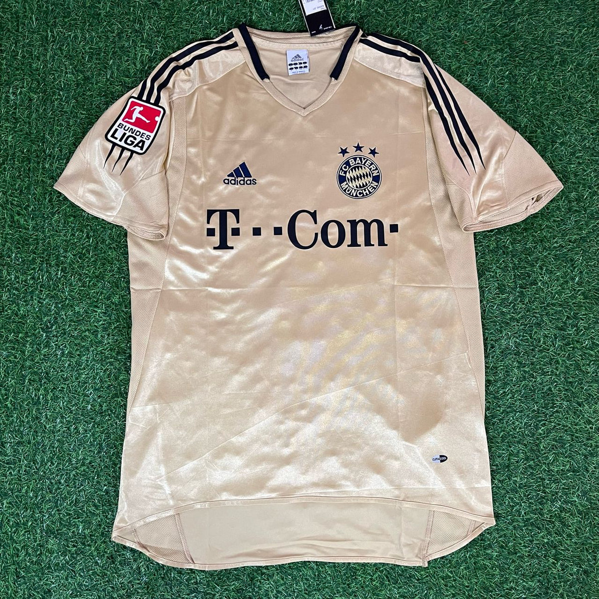 Bayern Munich 2004/05 Golden Set Retro Football Jersey – Michael Ballack