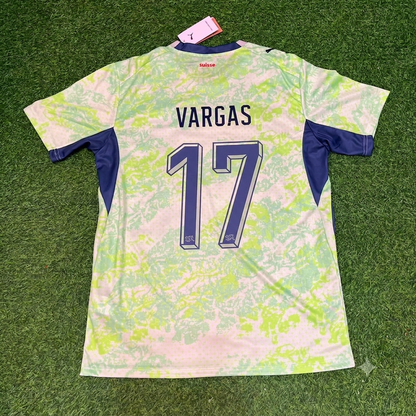 Ruben Vargas #17 Suisse Maillot Extérieur Coupe du Monde 2026