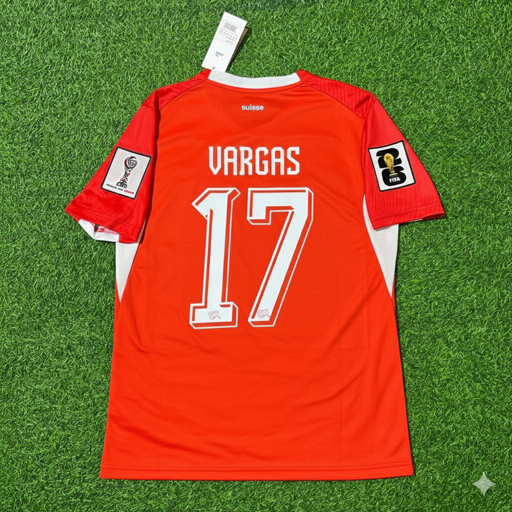 Ruben Vargas 17- Schweiz 2026 WM Trikot