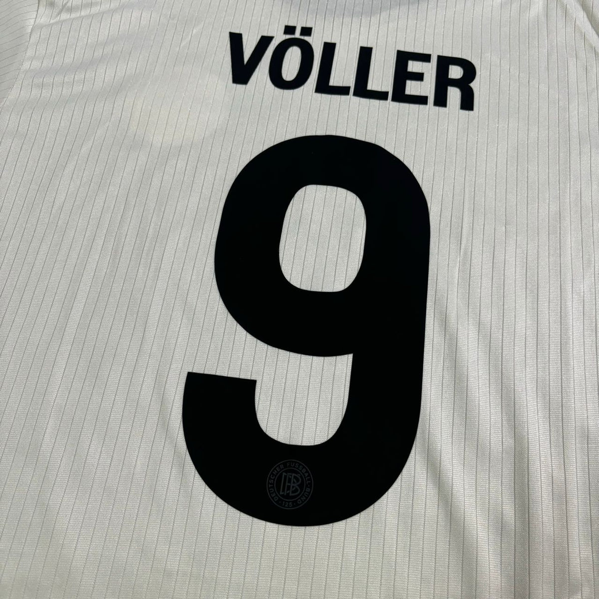 Maillot de football blanc spécial 125 ans Rudi Völler Allemagne