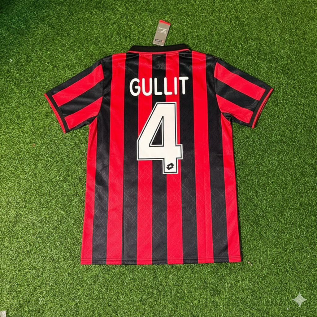 Ruud Gullit AC Milan 1994/1995 Retro Football Jersey