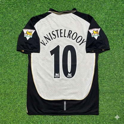 Ruud van Nistelrooy #10 Manchester United 2001-2002 Wende-Retro-Trikot