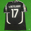 Ruud Van Nistelrooy Real Madrid 2006-2007 Black Jersey Soccer Shirt