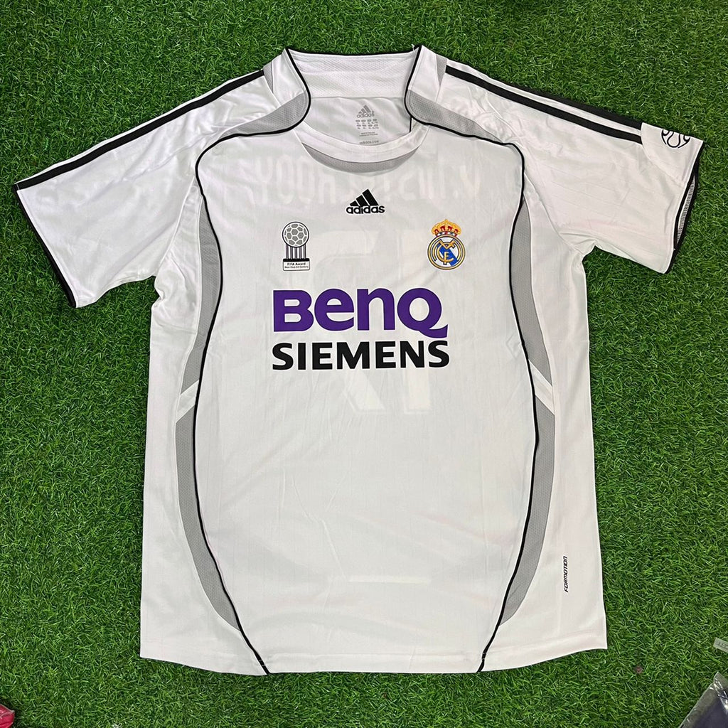 Ruud van Nistelrooy 17 – Real Madrid 2006–2007 Home Kit Jersey – | Trikot | Maillot Soccer Shirt