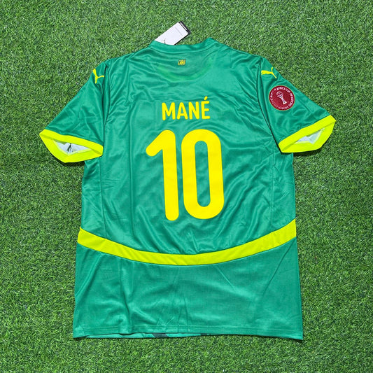 Sadio Mané Senegal Afrika-Cup 2025 Finalmeister Fußballtrikot