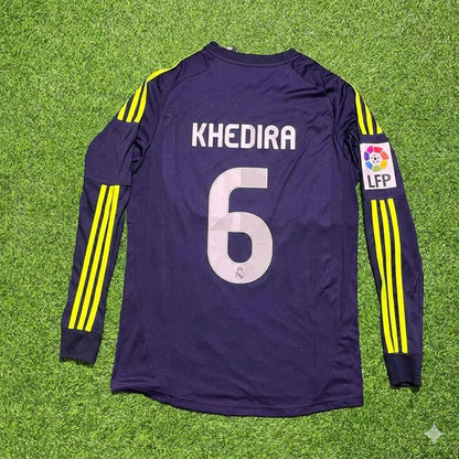Sami Khedira 6- Real 2012/2013 Away Long Sleeve Football Jersey