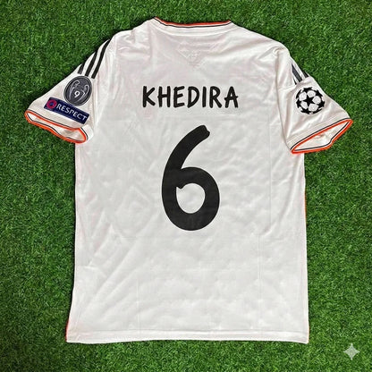 Sami Khedira 6- Real  Madrid Lisbon Short Sleeve Jersey Soccer Shirt