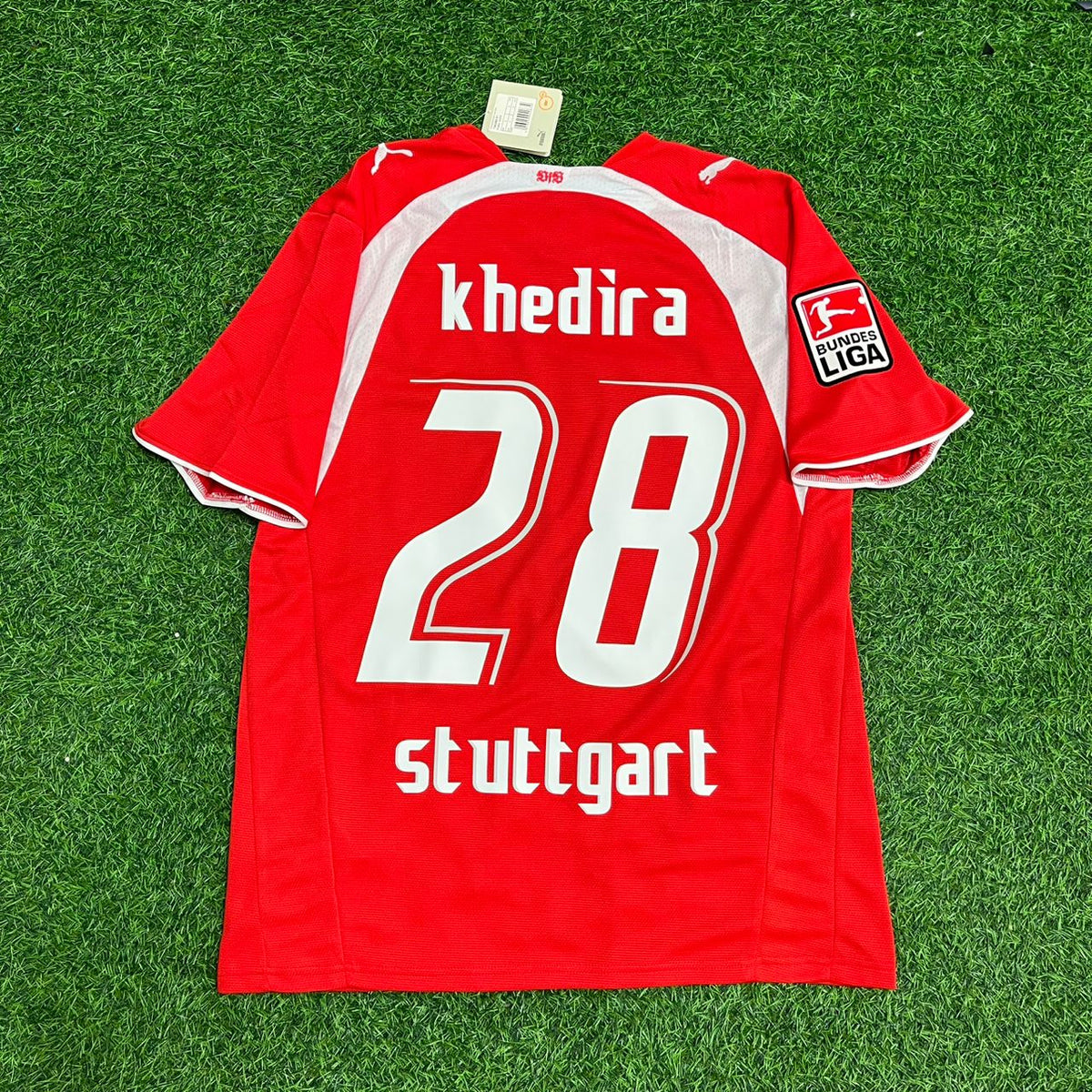 Sami Khedira VfB Stuttgart 2006-07 Auswärtstrikot Retro Fußballtrikot