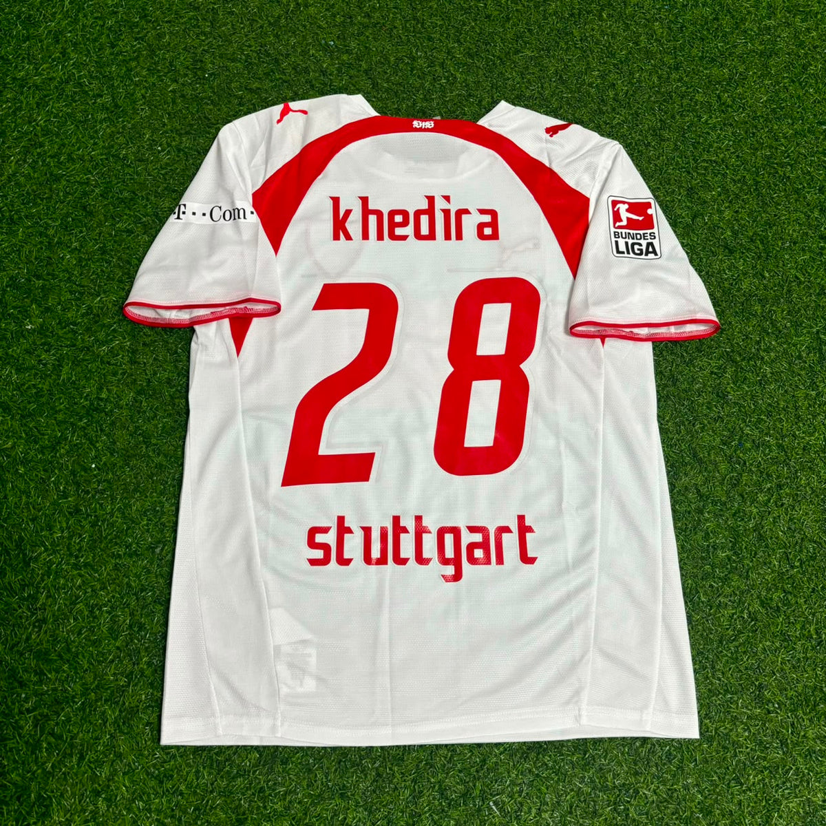 Sami Khedira VfB Stuttgart 2006-07 Heimtrikot Retro Football Jersey Kit