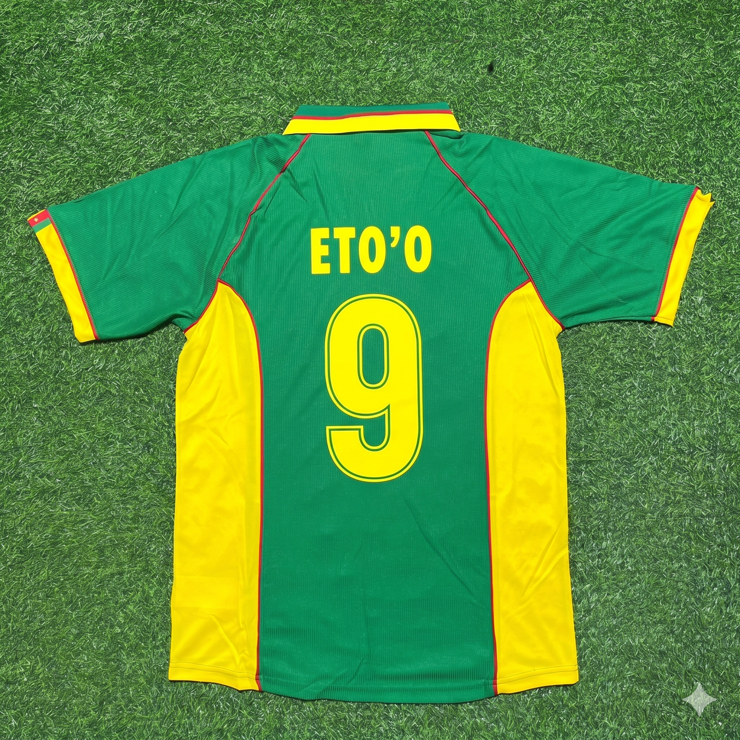 Samuel Eto'o Kamerun 1998 WM Retro Fußballtrikot