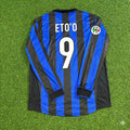 Samuel Eto'o - Inter Retro Trikot Jersey Maillot Maglia Soccer Shirt