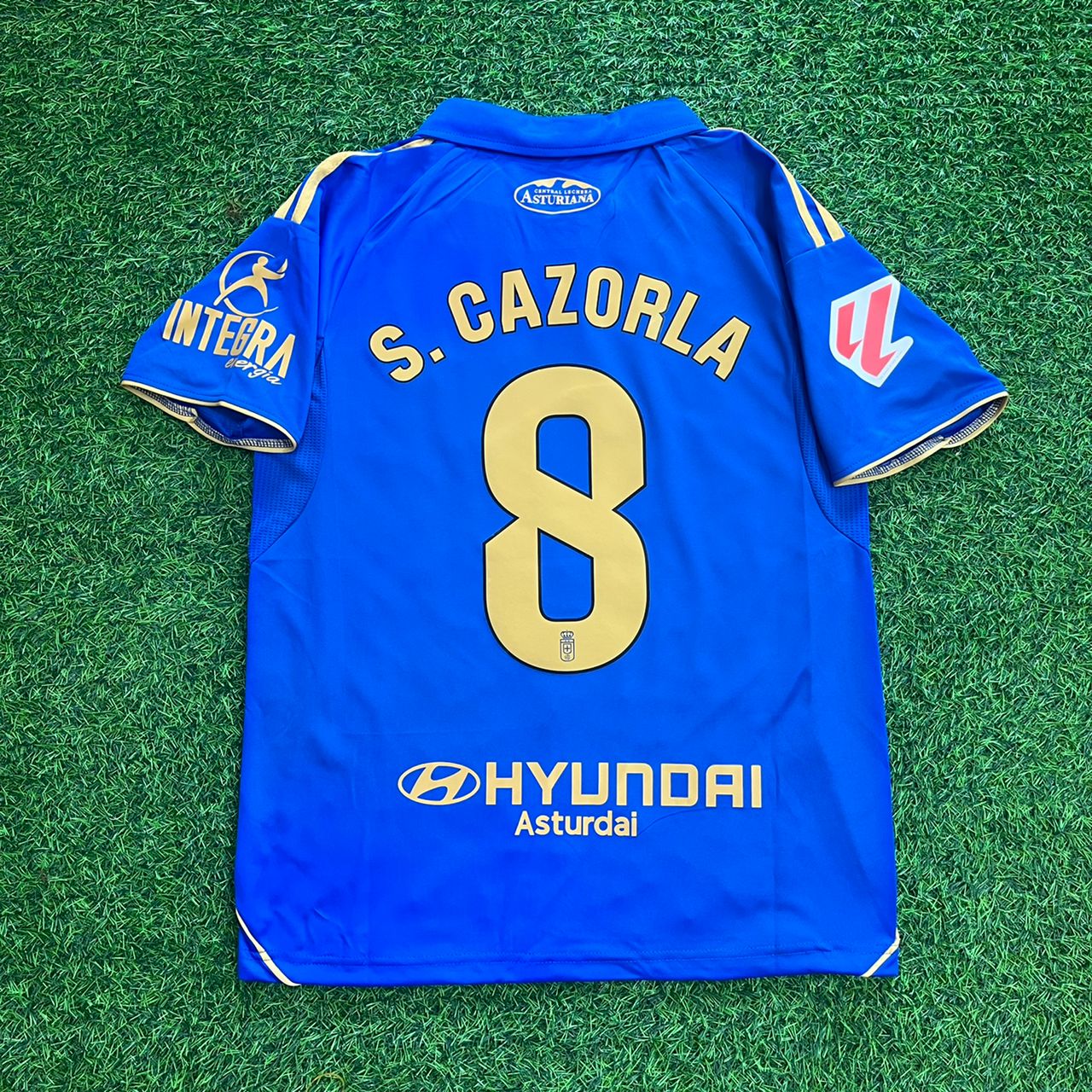 Santi Cazorla 8 – Real Oviedo Trikot – | Trikot | Maillot | Camiseta Fußballtrikot