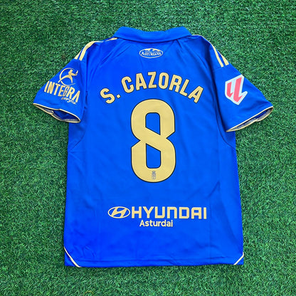 Santi Cazorla 8 – Real Oviedo Trikot – | Trikot | Maillot | Camiseta Fußballtrikot