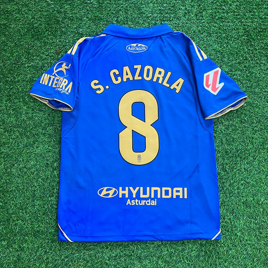 Santi Cazorla 8 – Real Oviedo Trikot – | Trikot | Maillot | Camiseta Fußballtrikot