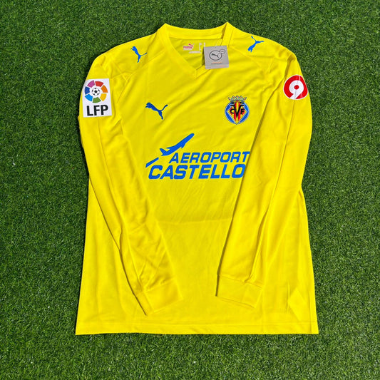 Villarreal CF 2008/2009 Long Sleeve Retro Football Jersey