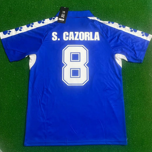 Santi Cazorla 8 – Real Oviedo Retro Trikot – | Jersey | Maillot | Camiseta Fußballtrikot