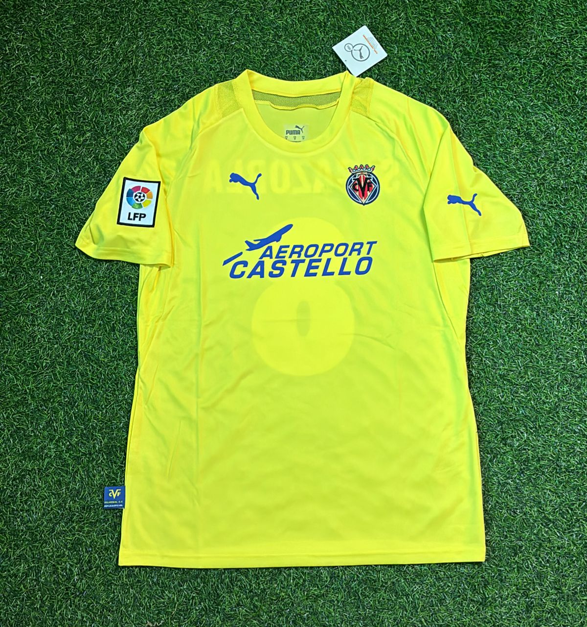 Camiseta de fútbol retro de local Villarreal 2005/06 de Santi Cazorla