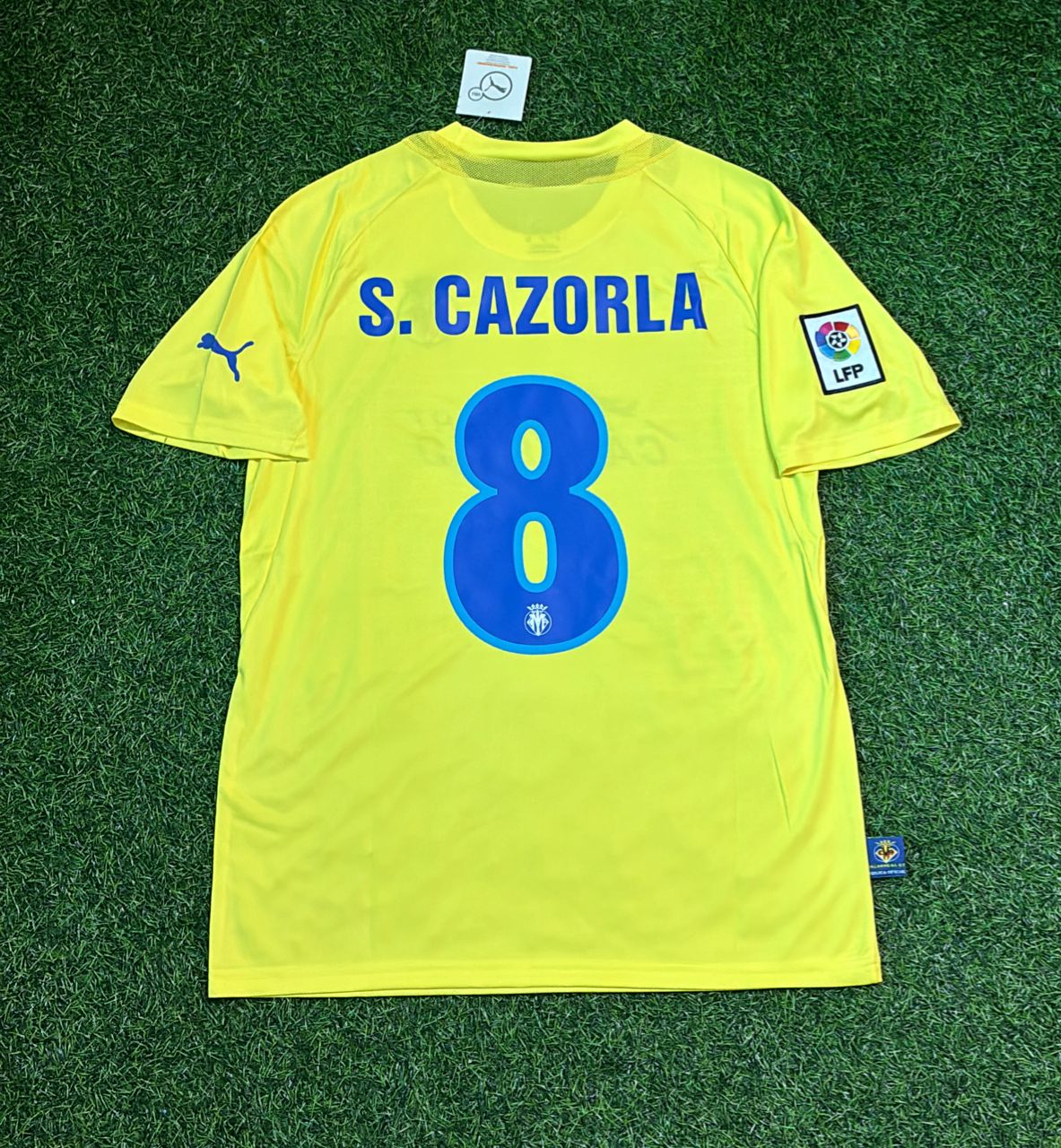 Camiseta de fútbol retro de local Villarreal 2005/06 de Santi Cazorla
