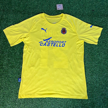 Giuseppe Rossi #22 – Villarreal 2009–2010 Retro Home Soccer Kit Jersey – | Trikot | Maillot - Camiseta Soccer Shirt