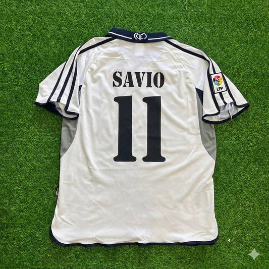 Savio 11 - Real Madrid 2000 Retro-Fußballtrikot