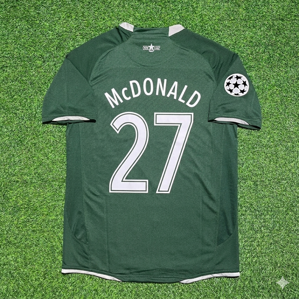 Scott McDonald #27 Celtic 2007 2008 Retro-Heimtrikot
