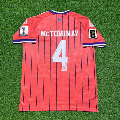 Scott McTominay #4 Schottland 2026 Weltmeisterschaft Auswärts Trikot Orange