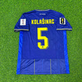Sead Kolasinac Bosnia and Herzegovina 2026 World Cup Blue Football Jersey