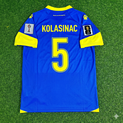 Sead Kolasinac Bosnia and Herzegovina 2026 World Cup Home Football Jersey