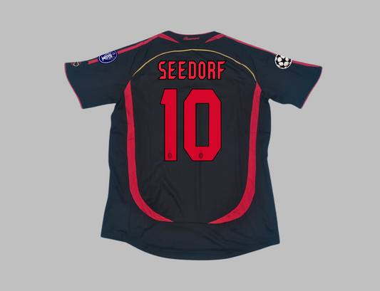Clarence Seedorf 10 – AC Mailand 2006–2007 Retro Trikot – | Trikot | Maillot | Maglia Fußballtrikot