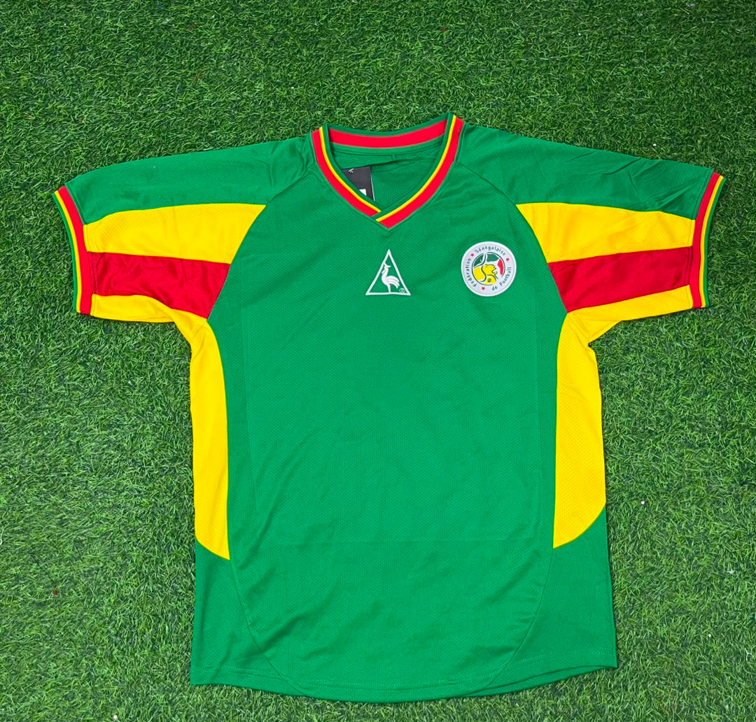 Aliou Cisse Senegal 2002 World Cup Retro Jersey Trikot Maillot