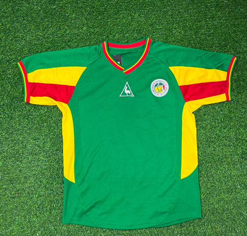 Aliou Cisse Senegal 2002 World Cup Retro Jersey Trikot Maillot