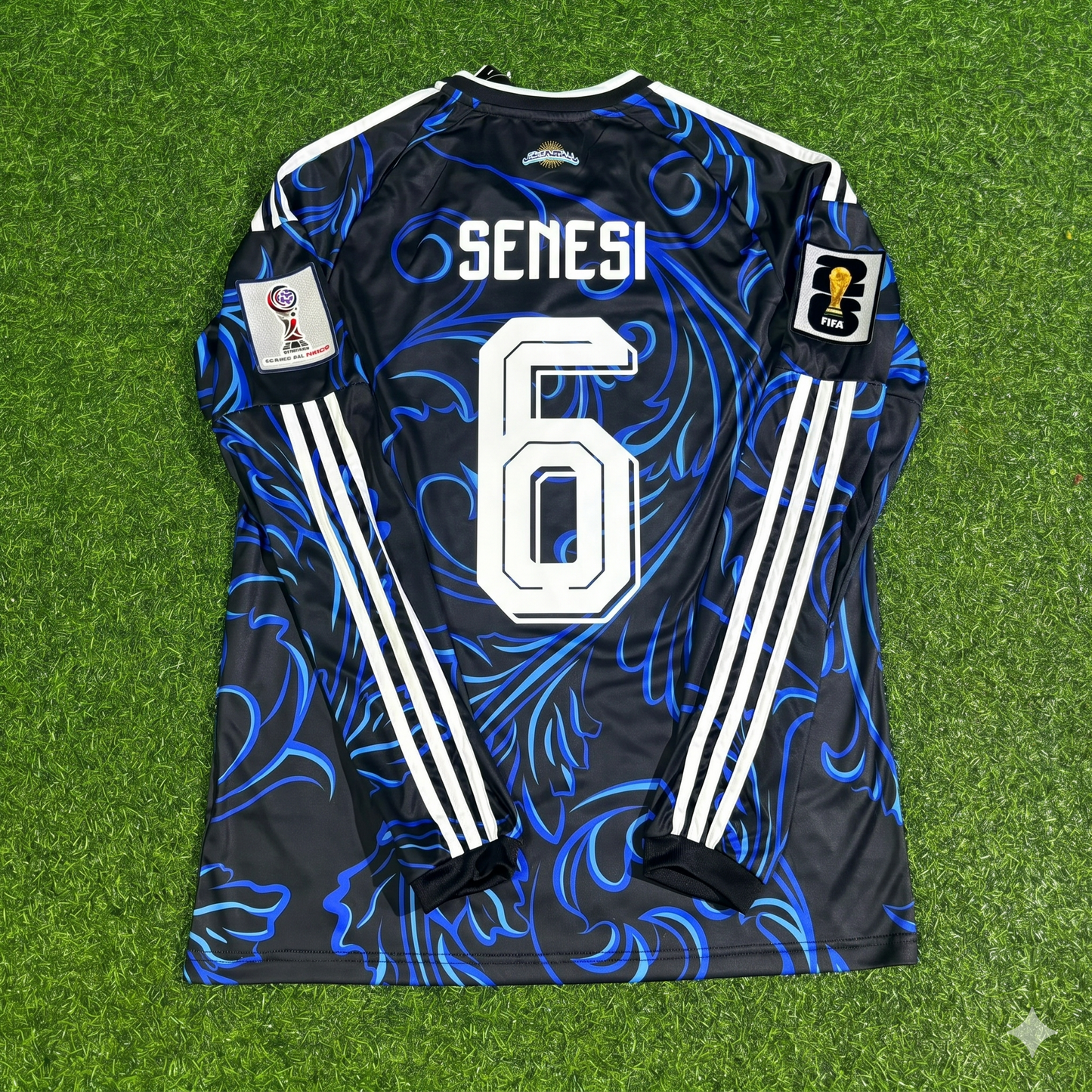 Marcos Senesi Argentina 2026 World Cup Long Sleeve Football Jersey
