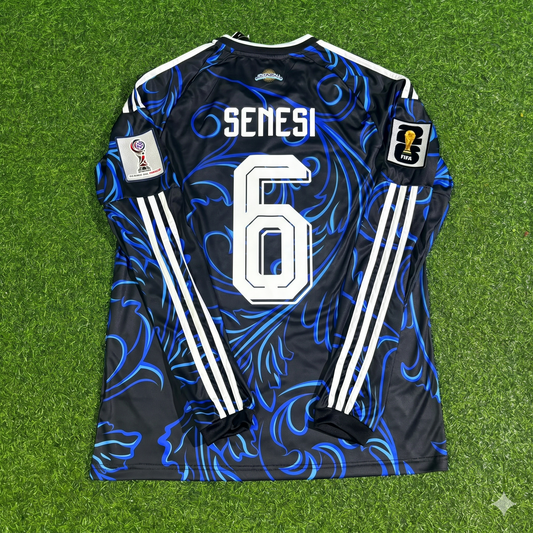 Marcos Senesi Argentinien WM 2026 Langarm-Fußballtrikot