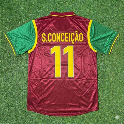 Sérgio Conceição #11 Portugal 1998 WM Retro Trikot