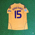 Sergio Ramos 15- Spain EURO 2008 Retro Football Jersey