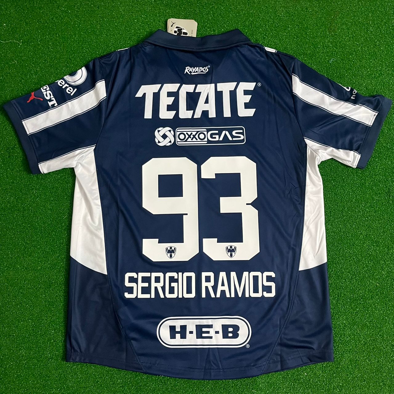 Sergio Ramos Monterrey Heim-Fußballtrikot Trikot Maillot Fußballshirt
