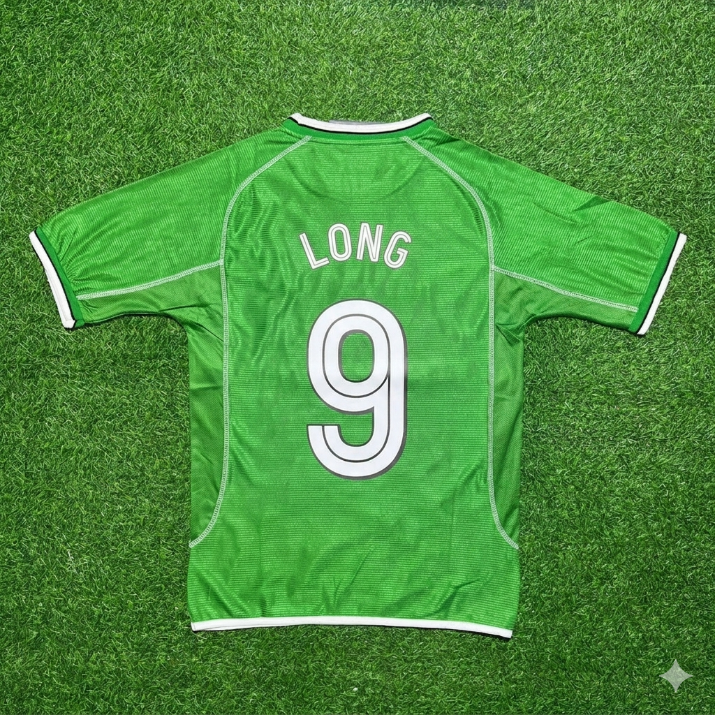 Shane Long Irland Retro Grünes Fußballtrikot