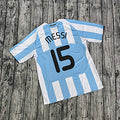 Lionel Messi 2008 Retro Argentina White Olympics Jersey Maillot Trikot Maglia Soccer Shirt