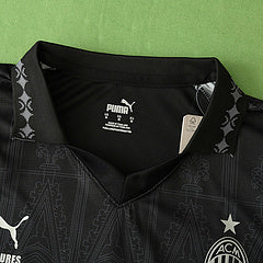 23/24 AC Mailand Schwarzes Trikot