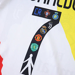 Cristiano Ronaldo #cr7 GOAT Combo All Teams Special Kids Jersey KinderTrikot Maillot Enfant Soccer Shirt