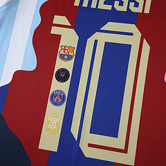 Lionel Messi GOAT Combo 2025 All Teams Special Kids Jersey KinderTrikot Maillot Soccer Shirt
