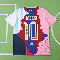 Lionel Messi GOAT Combo 2025 All Teams Special Kids Jersey KinderTrikot Maillot Soccer Shirt
