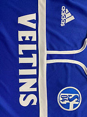 Ebbe Sand Schalke 04 2000–2002 Heim Retro Fußballtrikot Blau