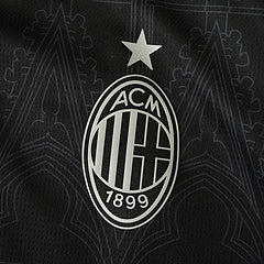23/24 AC Mailand Schwarzes Trikot