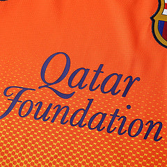 Barcelona 12/13  Orange Retro Jersey